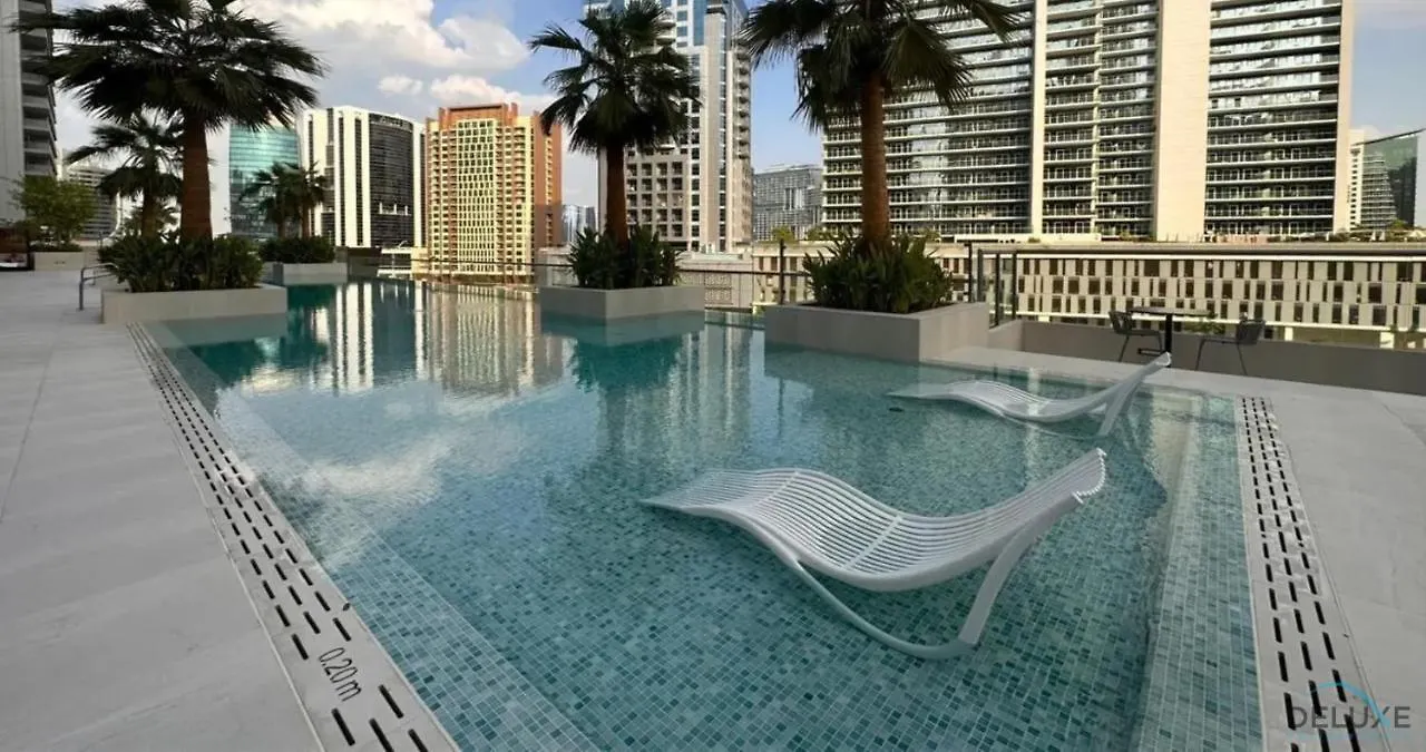 Plush Studio At The Sterling East House Business Bay By Deluxe Holiday Homes Dubai 0*,